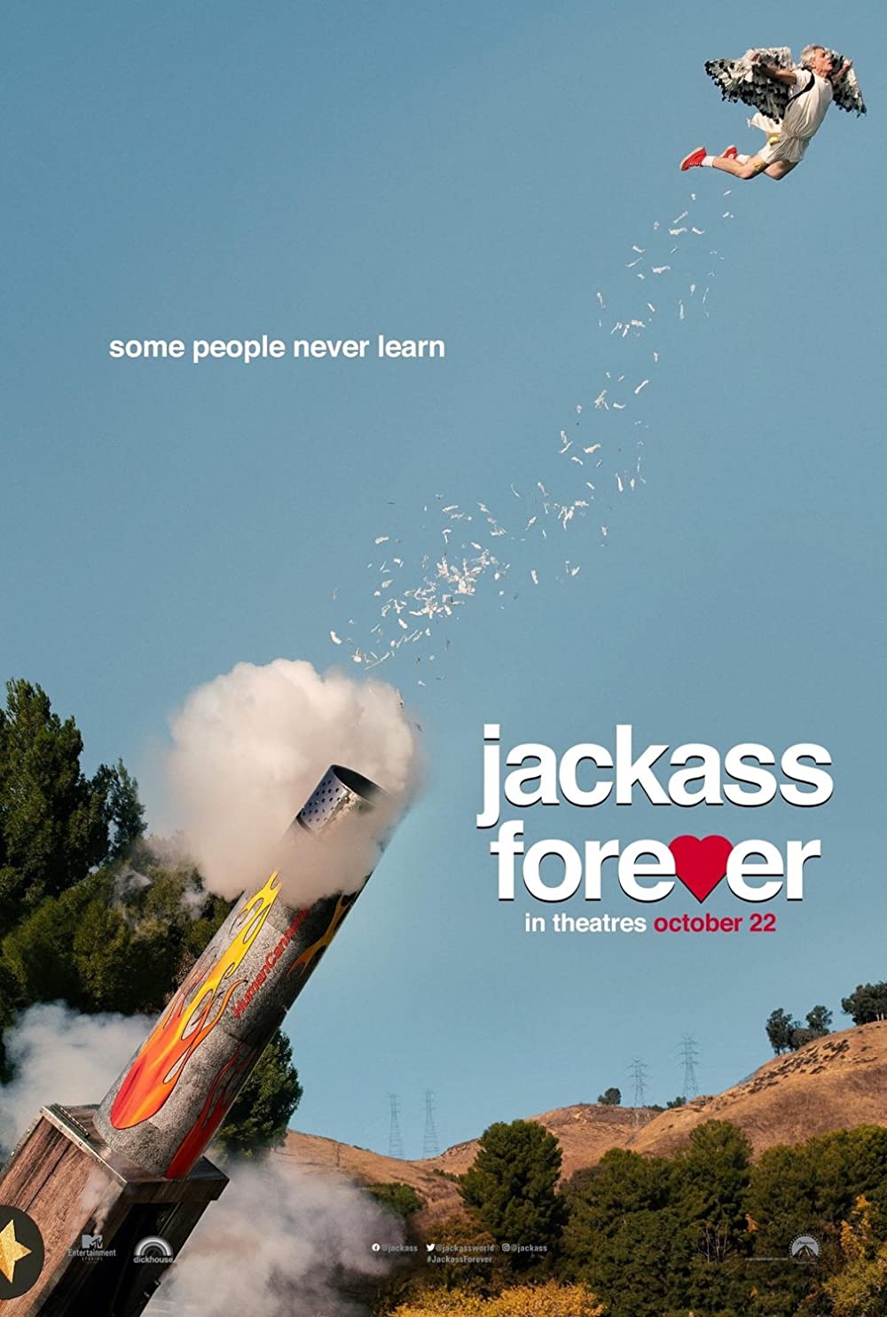 Jackass Forever 2022 Hindi ORG Dual Audio 480p BluRay ESub 410MB