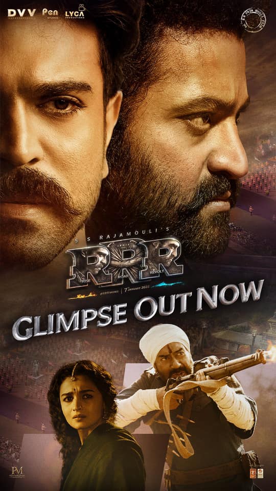 RRR (Rise Roar Revolt) 2022 Original Hindi Dubbed 720p HDRip ESub 900MB Free Download