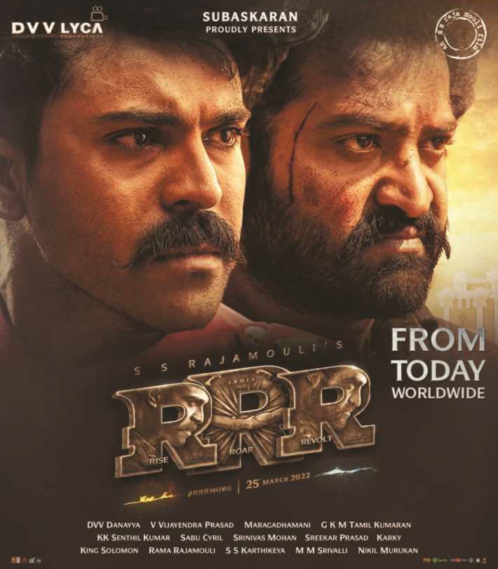 RRR (2022) Tamil Movie PreDvDRip 450MB Download