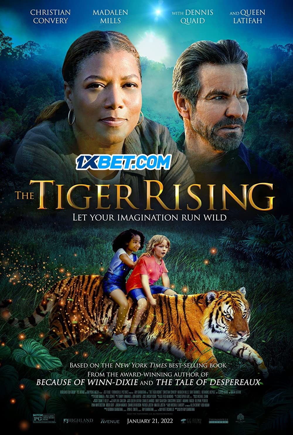 The Tiger Rising (2022) Bengali Dubbed (VO) WEBRip 720p [HD] [1XBET]