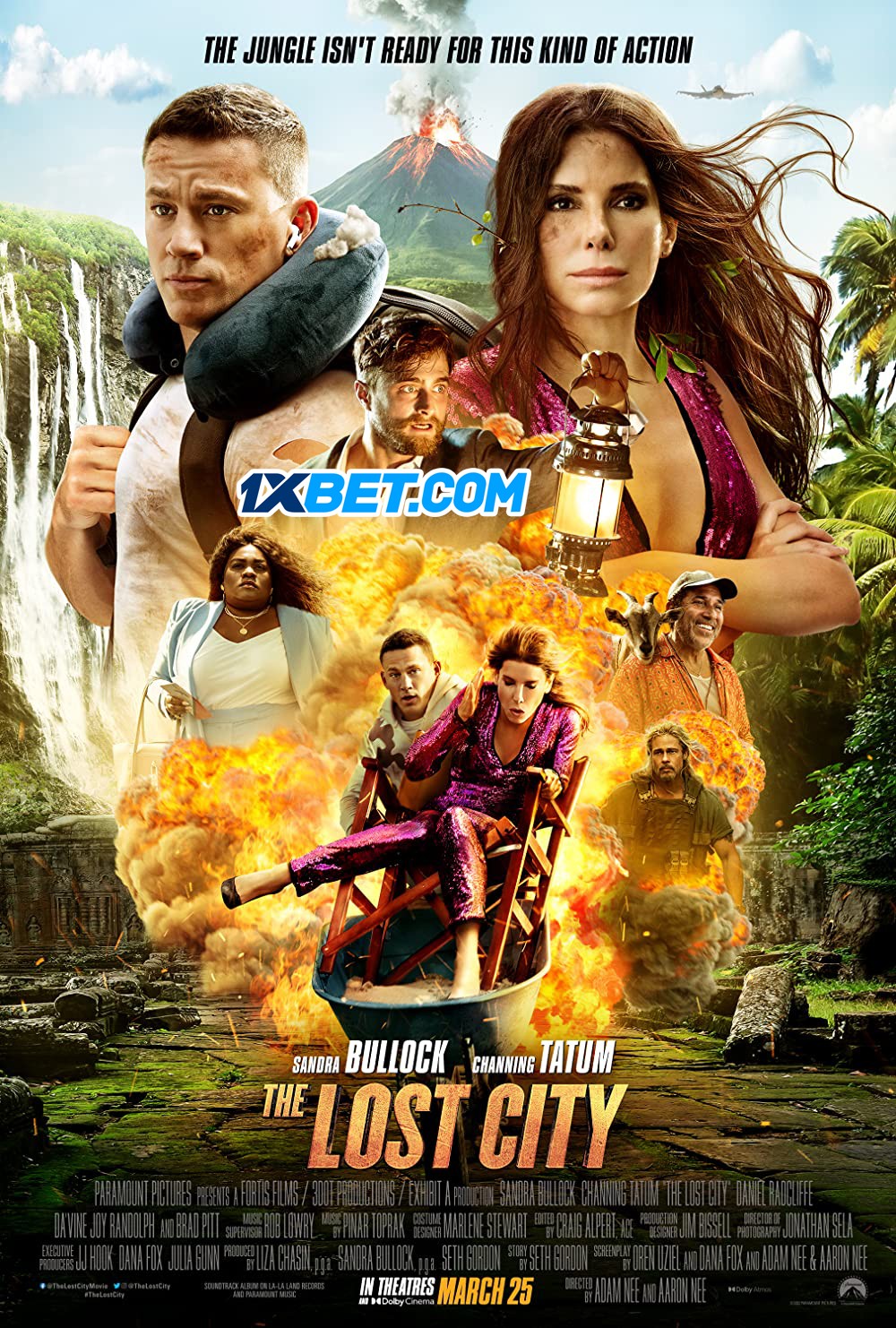 The Lost City (2022) Bengali Dubbed (VO) [1XBET] 720p CAMRip 900MB Download
