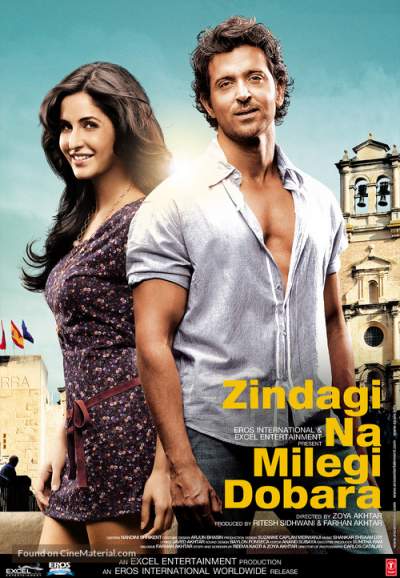 Zindagi Na Milegi Dobara (2011) Hindi Movie 720p BluRay 1GB Download