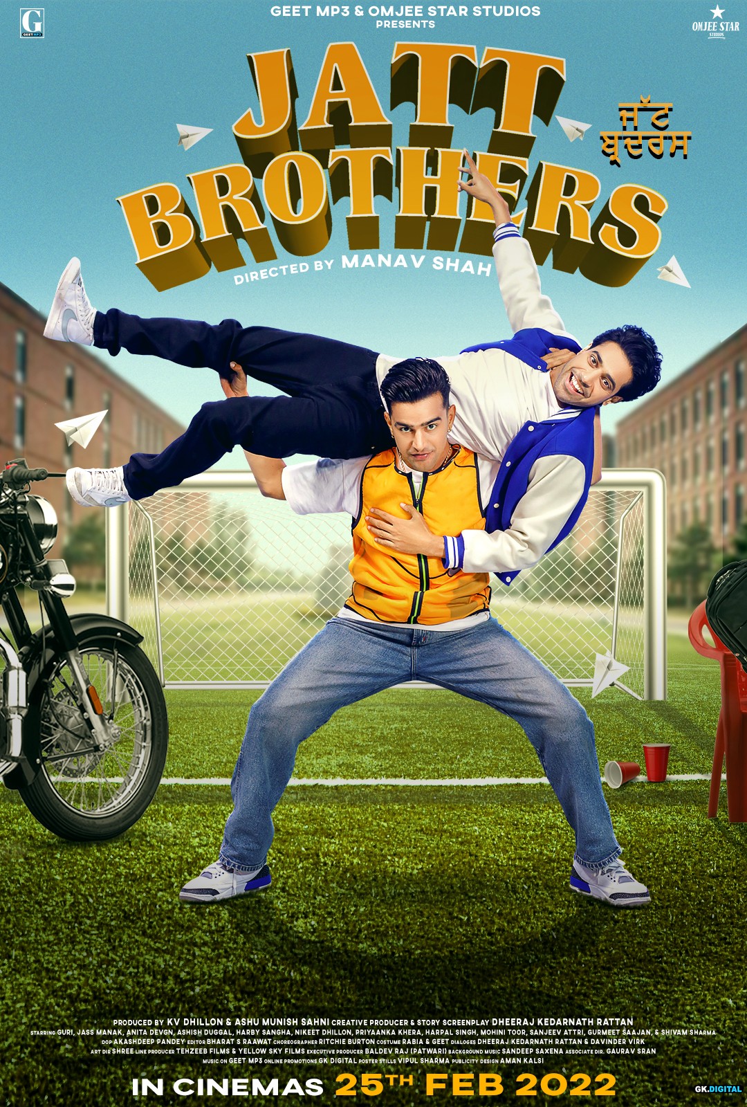 Jatt Brothers (2022) Punjabi HDRip 400MB Download