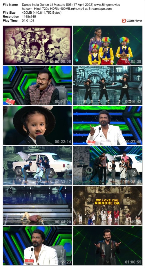 Dance India Dance Lil Masters S05 (17 April 2022) www.Bingemovieshd.com Hindi 720p HDRip 400MB.mkv.m