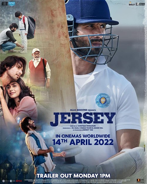 Jersey 2022 Hindi Movie 480p HQ PreDVDRip 500MB Download