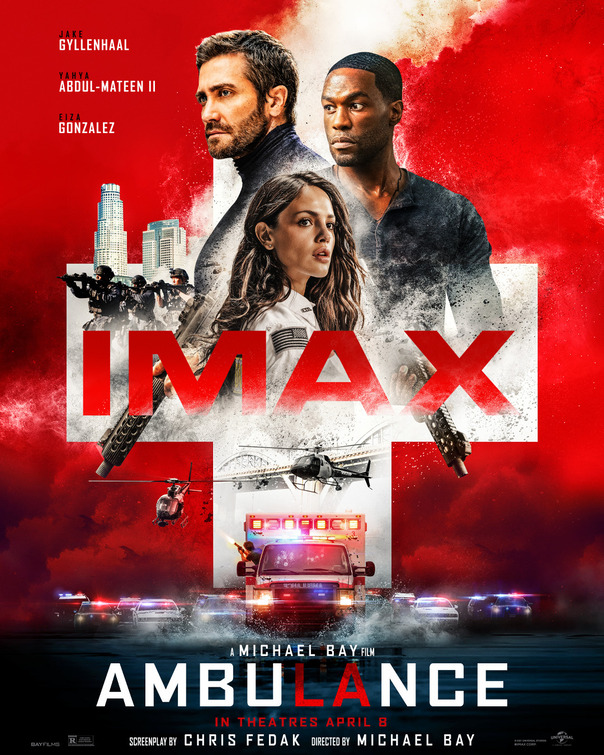 Ambulance (2022) English Movie HDRip 350MB Download