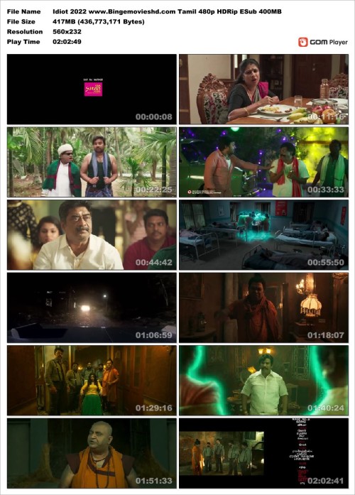 Idiot 2022 www.Bingemovieshd.com Tamil 480p HDRip ESub 400MB Snapshot