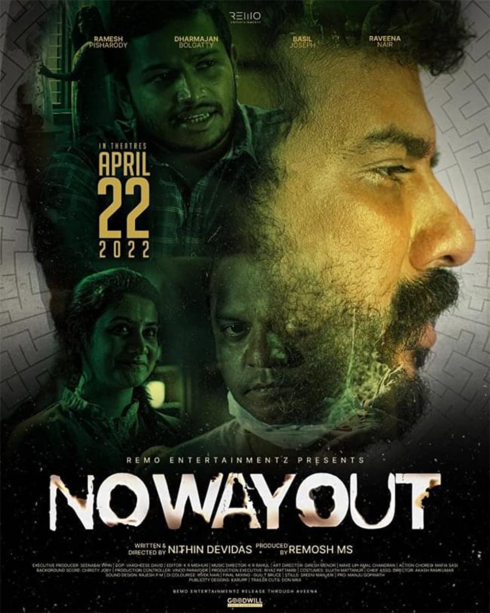 No Way Out 2022 Malayalam 720p Pre-DVDRip 1.1GB Download