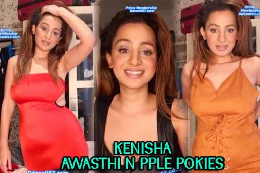 Kenisha Awasthi N!pple Pokies & 10Min Video with Full Face & Voice