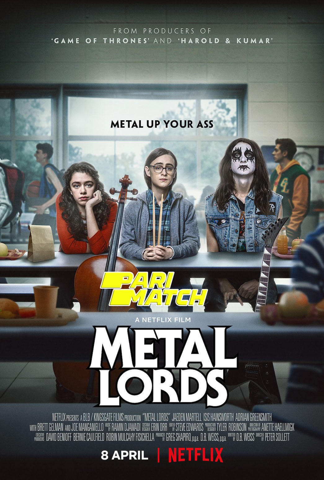 Metal Lords (2022) Bengali Dubbed (VO) [PariMatch] 720p WEBRip 900MB Download