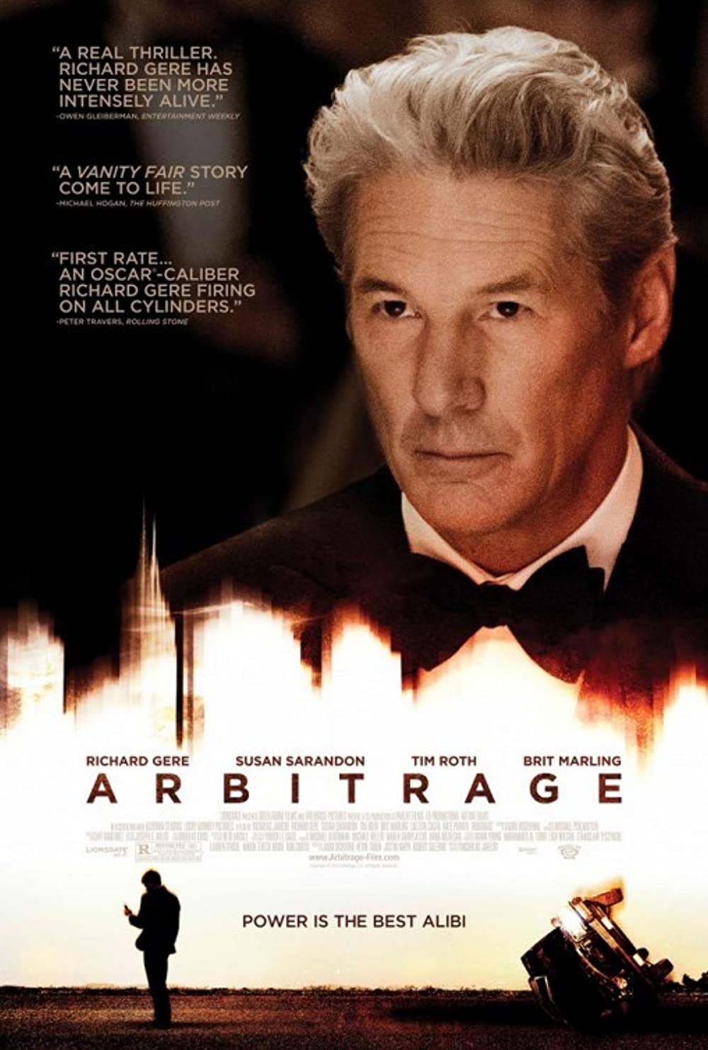 Arbitrage (2012) 480p BluRay Hindi ORG Dual Audio Movie ESubs [400MB]