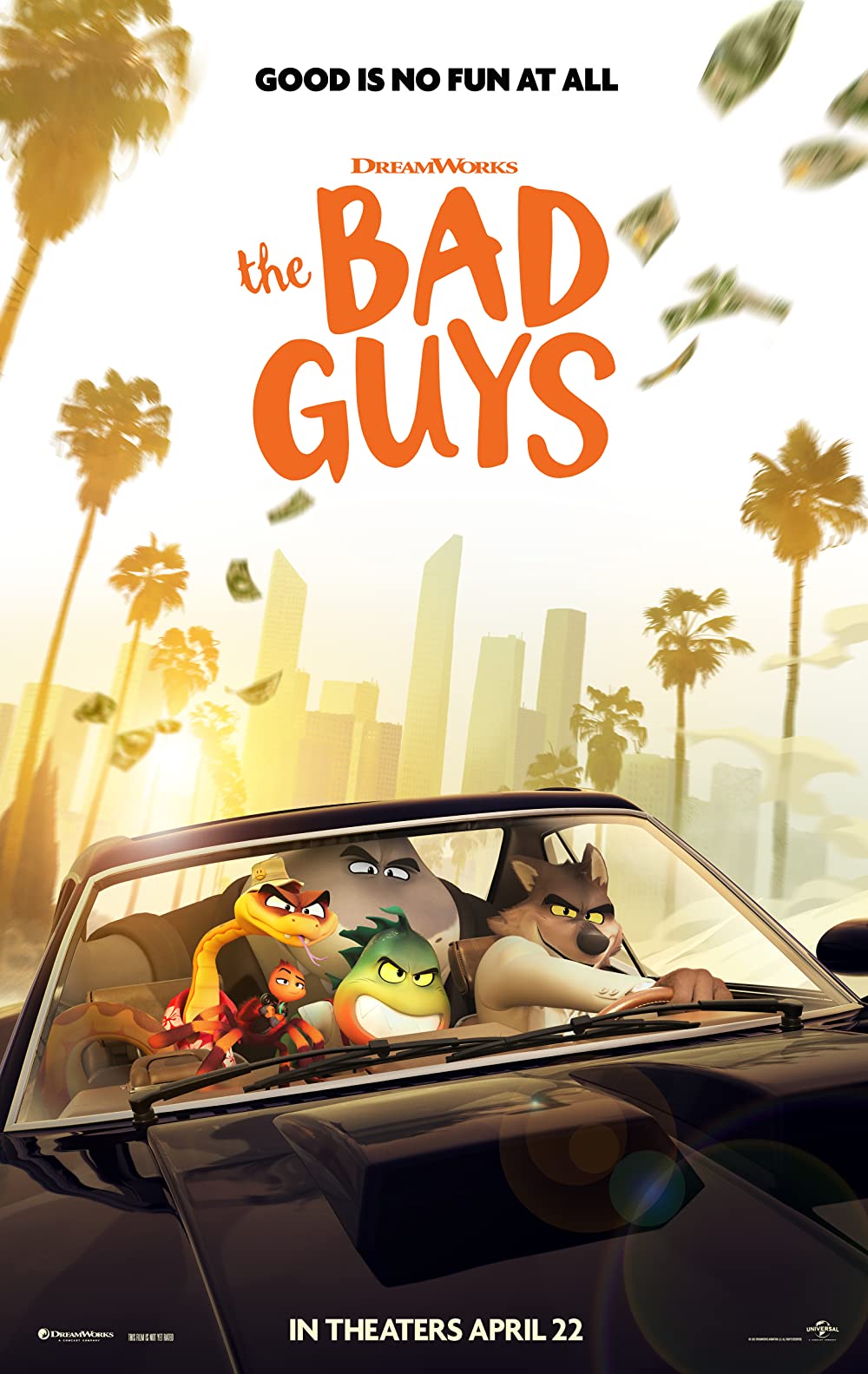 The Bad Guys 2022 Hindi Dubbed 720p WEBRip x264 800MB Download