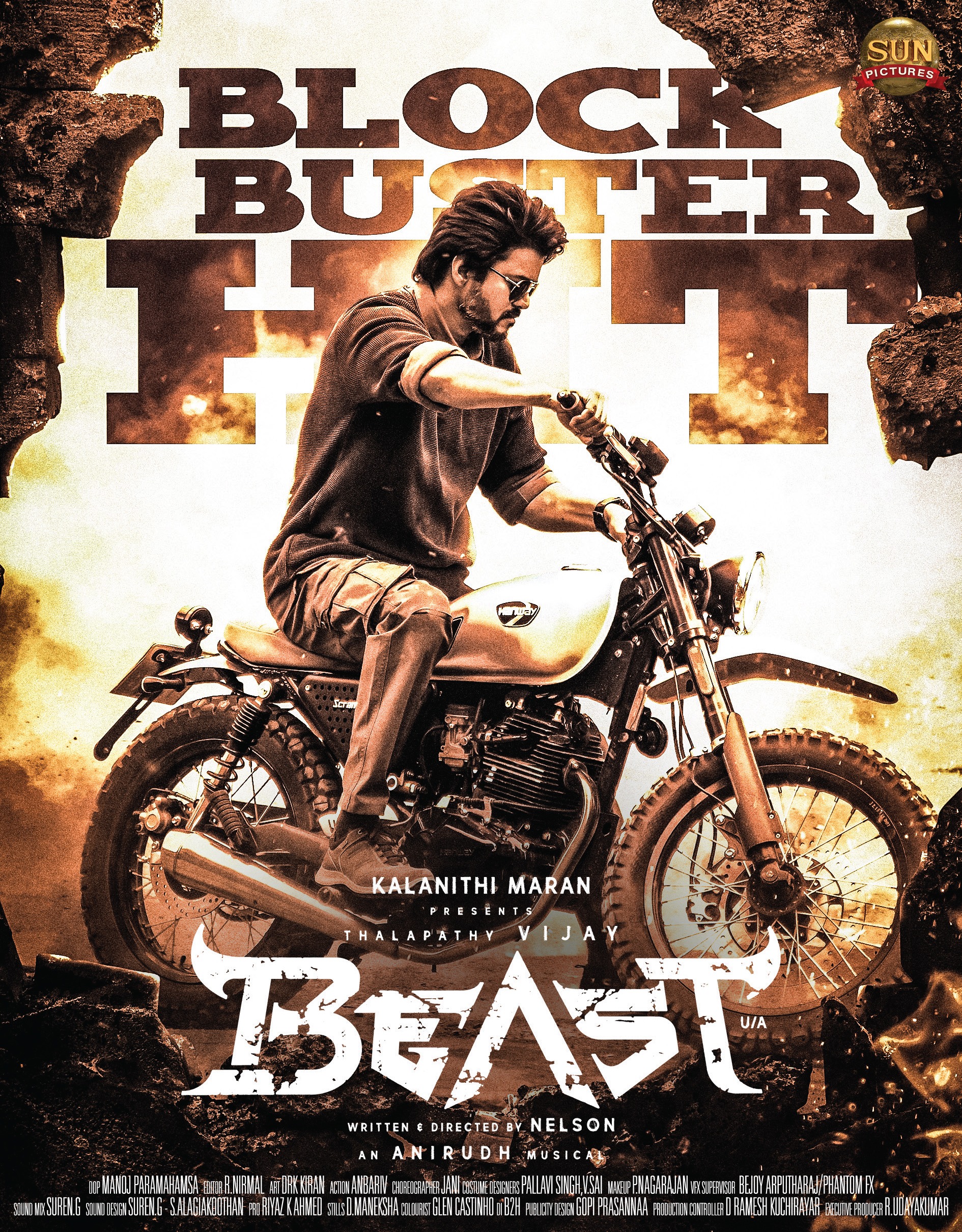 Download Beast 2022 Tamil Movie 700MB HDRip HC ESubs