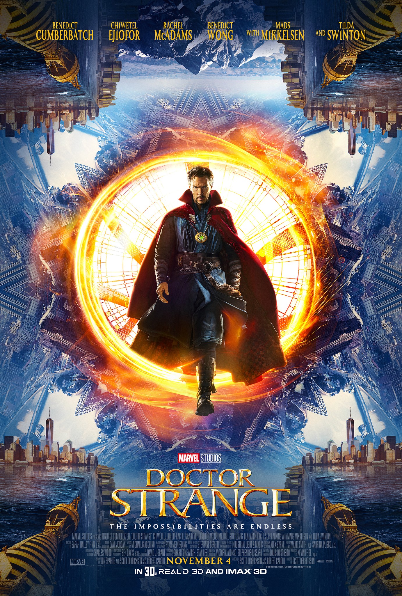 Doctor Strange 2016 Hindi ORG Dual Audio 480p BluRay ESub 405MB Download