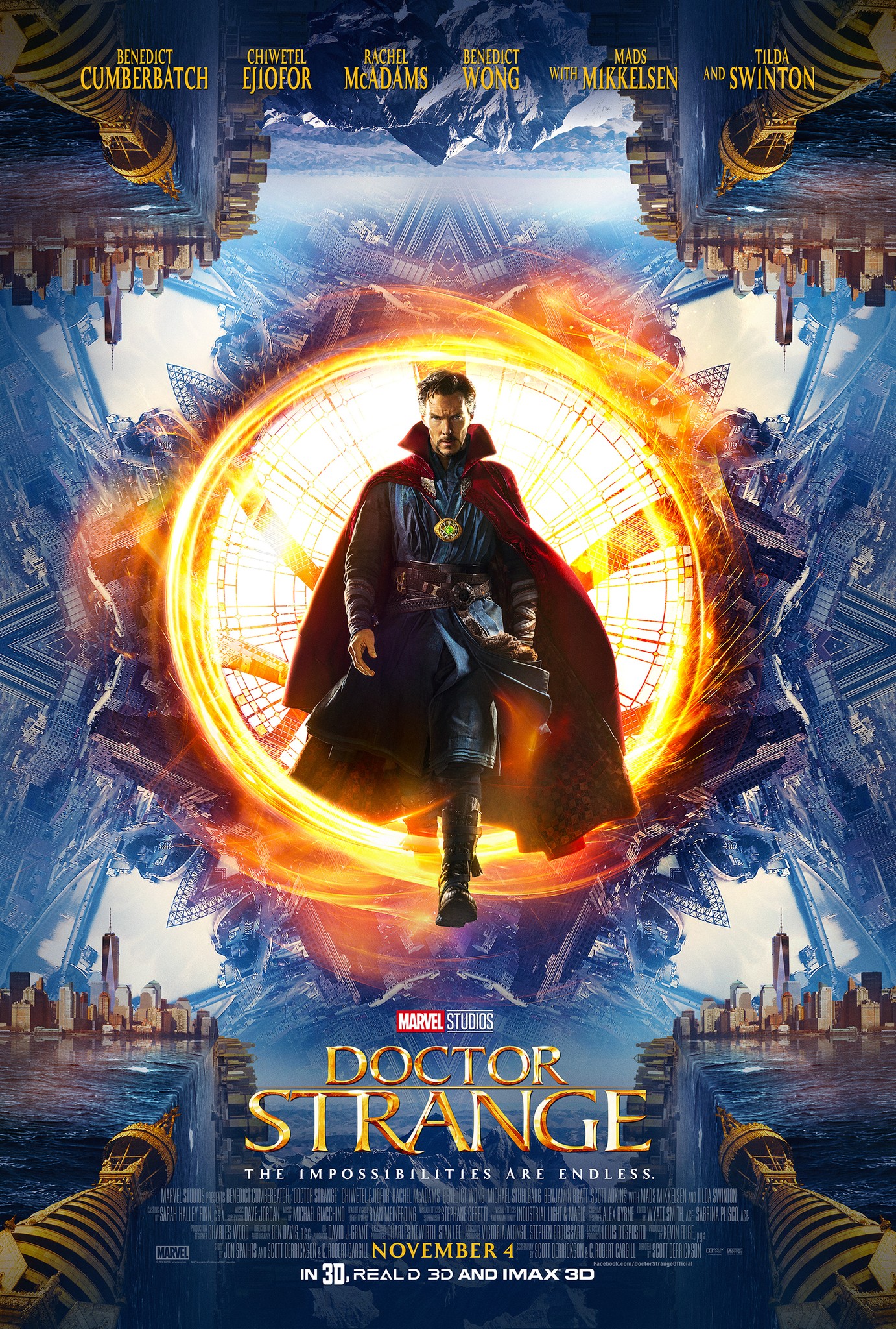 Doctor Strange 2016 Hindi ORG Dual Audio 480p BluRay ESub 400MB Download