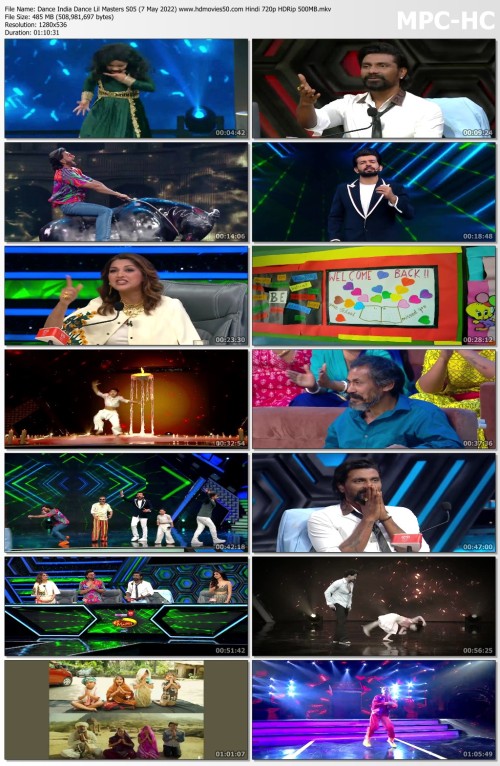 Dance India Dance Lil Masters S05 (7 May 2022) www.hdmovies50.com Hindi 720p HDRip 500MB.mkv thumbs