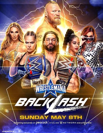 WWE WrestleMania Backlash (8th May 2022) English 720p HDRip 2GB | 550MB Download