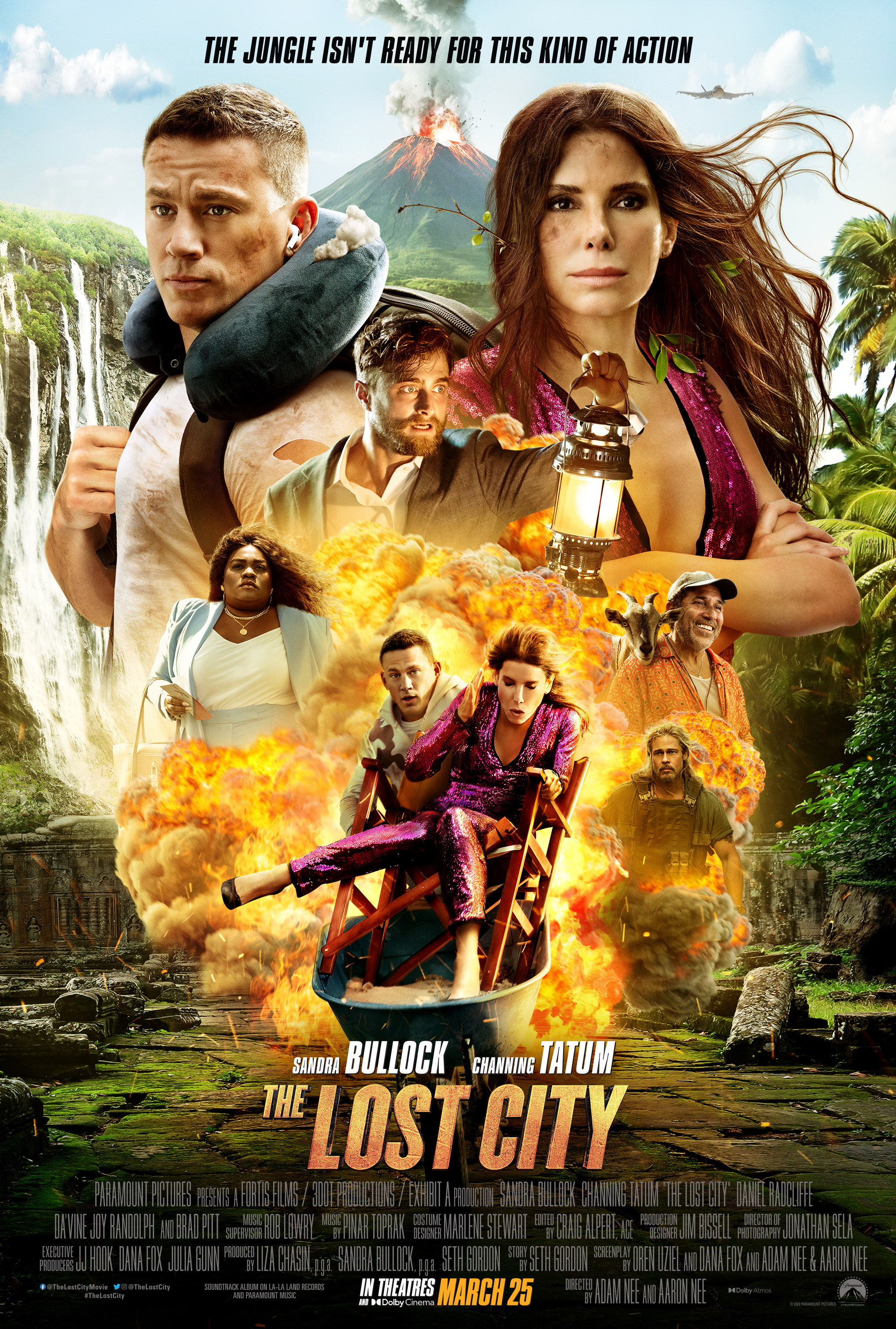 The Lost City 2022 English Movie 720p HDRip ESub Download & Watch Online