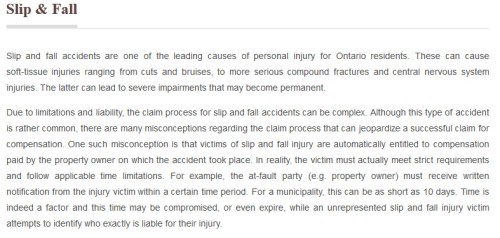 WPC Personal Injury Lawyer
3464 Kingston Rd #202B
Scarborough, ON, M1M 1R5
(800) 299-0439

https://wpclaw.ca/Scarborough.html