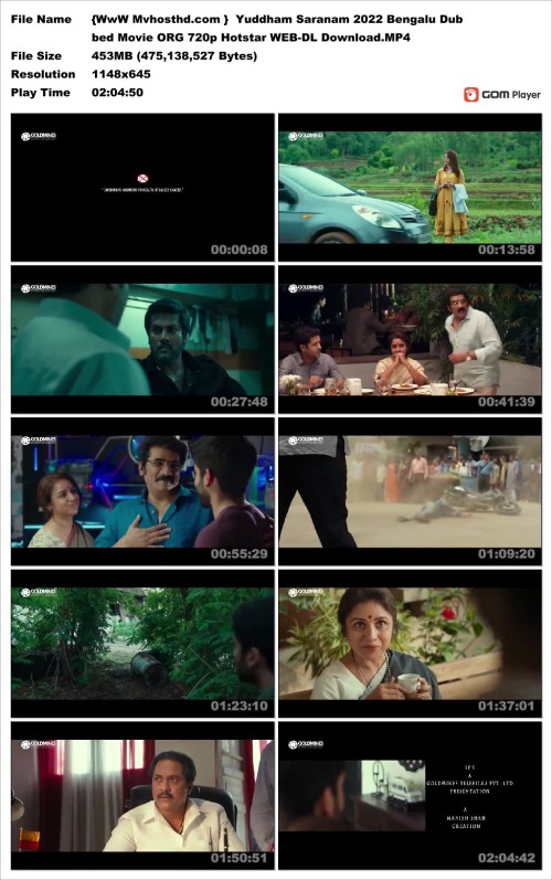 {WwW Mvhosthd.com } Yuddham Saranam 2022 Bengalu Dubbed Movie ORG 720p Hotstar WEB DL Download.MP4 S