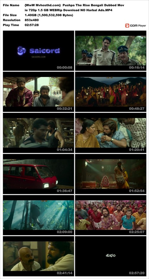 {WwW Mvhosthd.com} Pushpa The Rise Bengali Dubbed Movie 720p 1.5 GB WEBRip Download NO Harbal Ads.MP