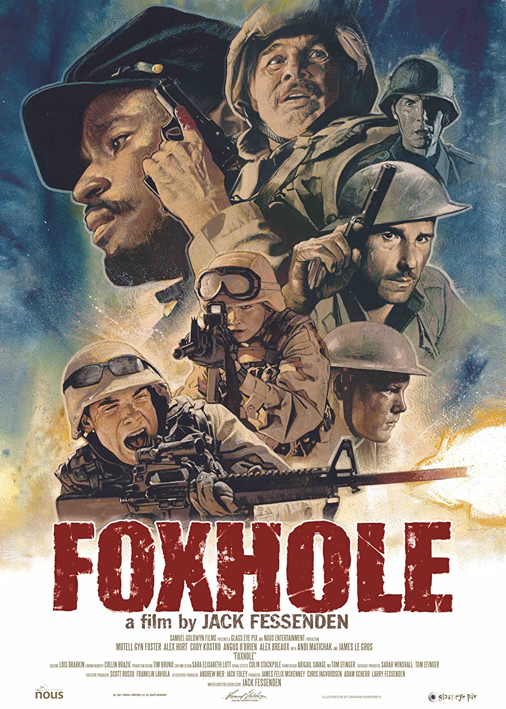 Foxhole 2022 English 720p HDRip 800MB Download