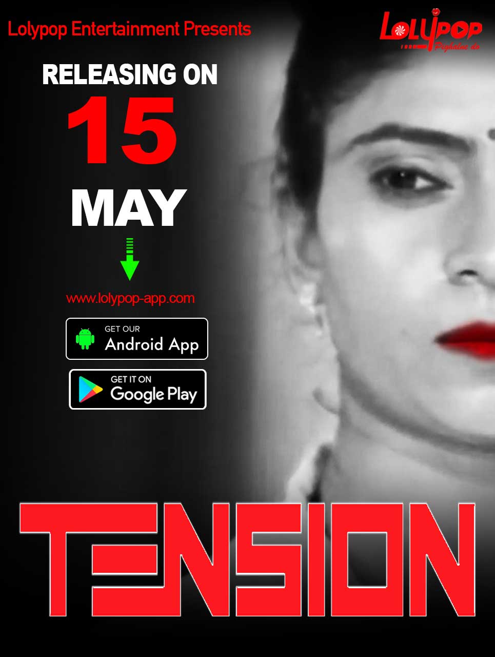 Tension (2022) 720p HDRip Lolypop Hindi Short Film [130MB]