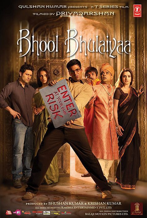 Bhool Bhulaiyaa (2007) Hindi Movie BluRay 1080p 720p 480p x264 AAC Download