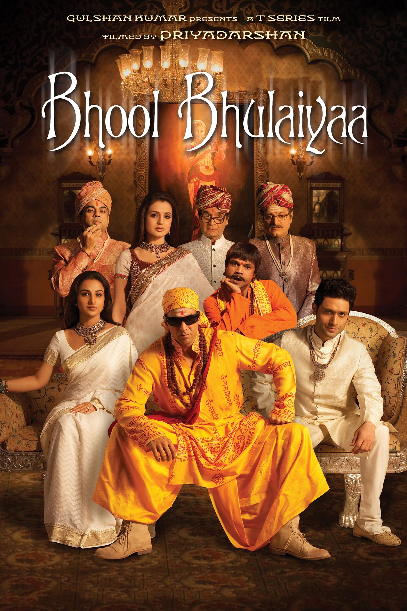 Bhool Bhulaiyaa 2007 Hindi Movie 720p BluRay ESub 1.2GB Download