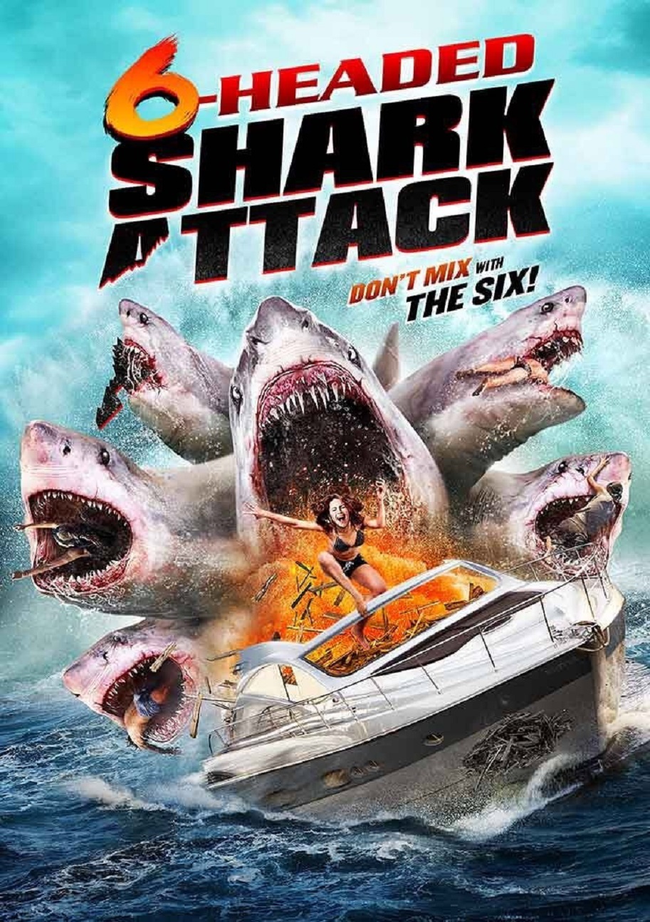 6 Headed Shark Attack 2018 Dual Audio Hindi ORG 480p UNCUT BluRay ESub 300MB Download