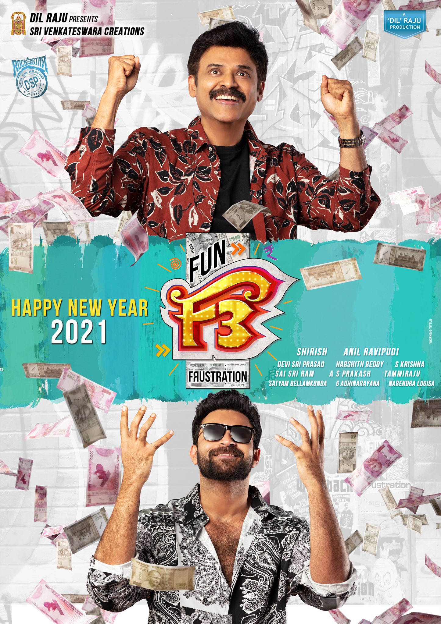F3 Fun and Frustration 2022 Telugu Movie 480p HQ PreDVDRip 420MB Download