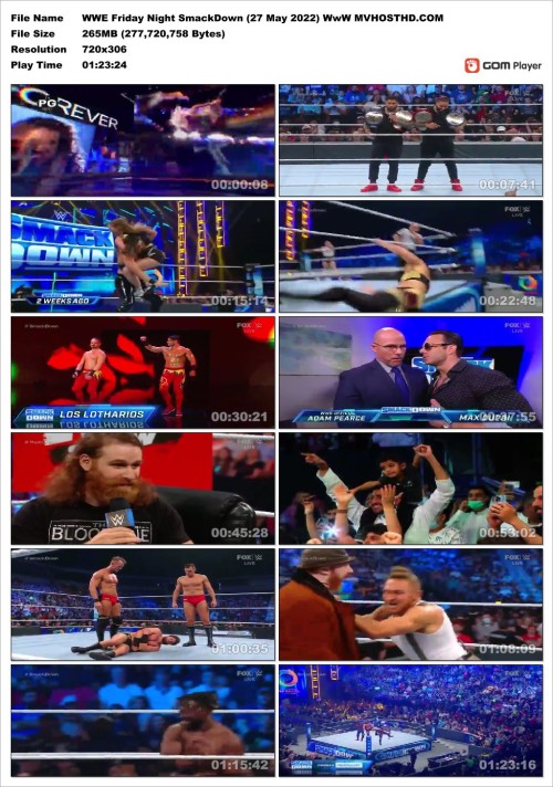 WWE Friday Night SmackDown (27 May 2022) WwW MVHOSTHD.COM Snapshot