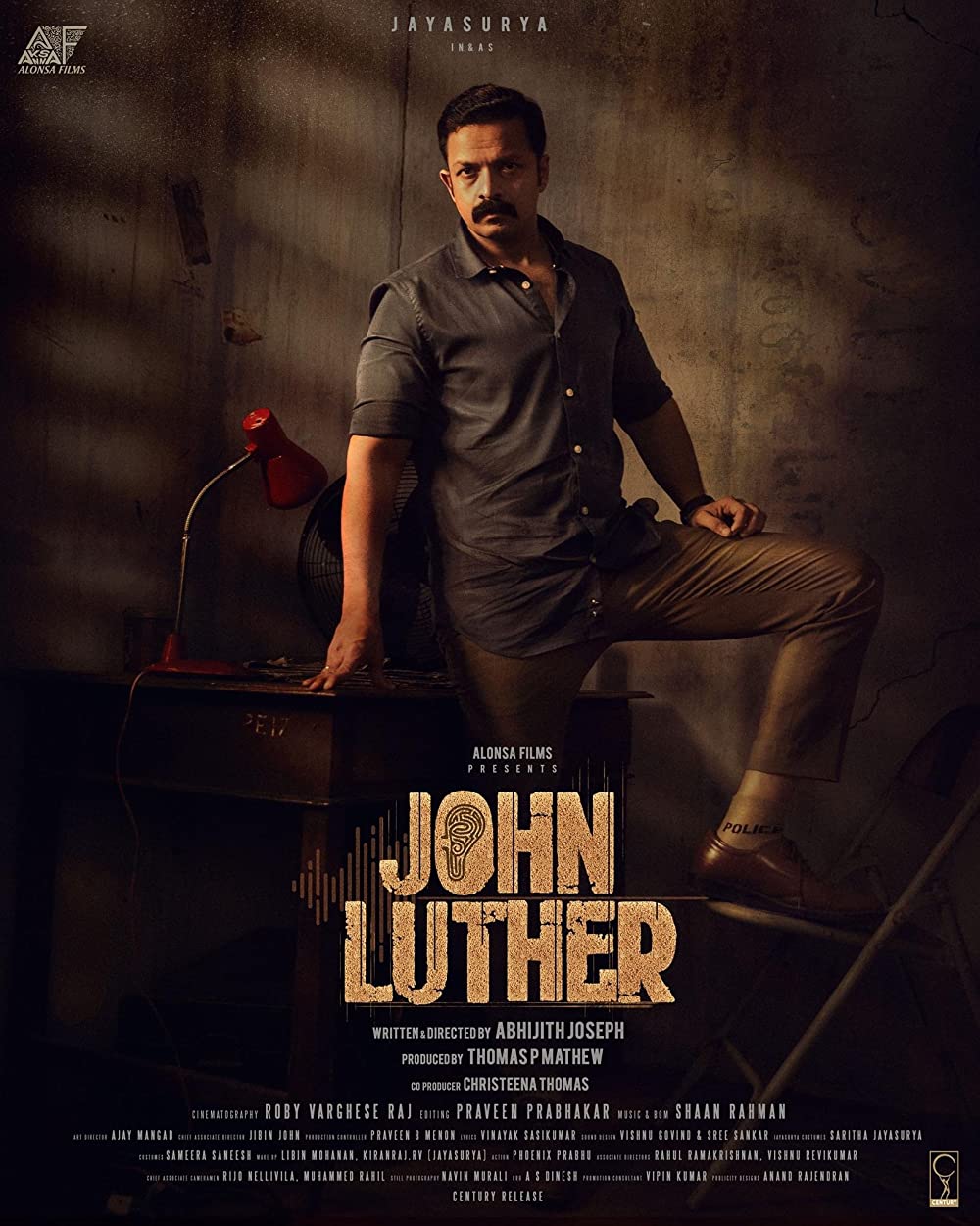 John Luther 2022 Malayalam 720p DVDScr 1.4GB Download