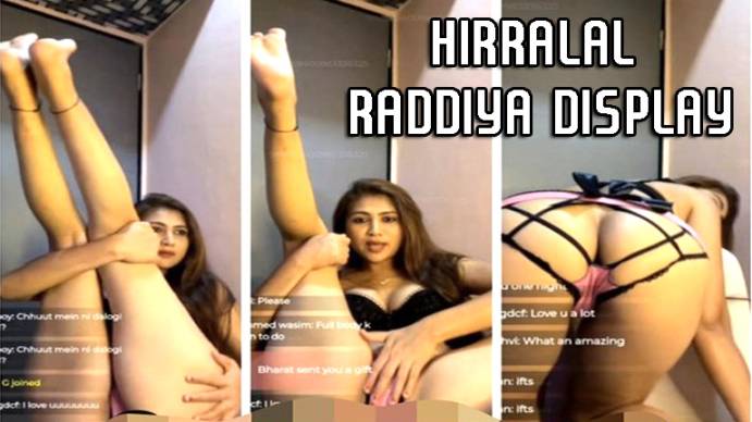Latest Live Of Hirral Raddiya 2022 Display A$$ Clearly For The First Time