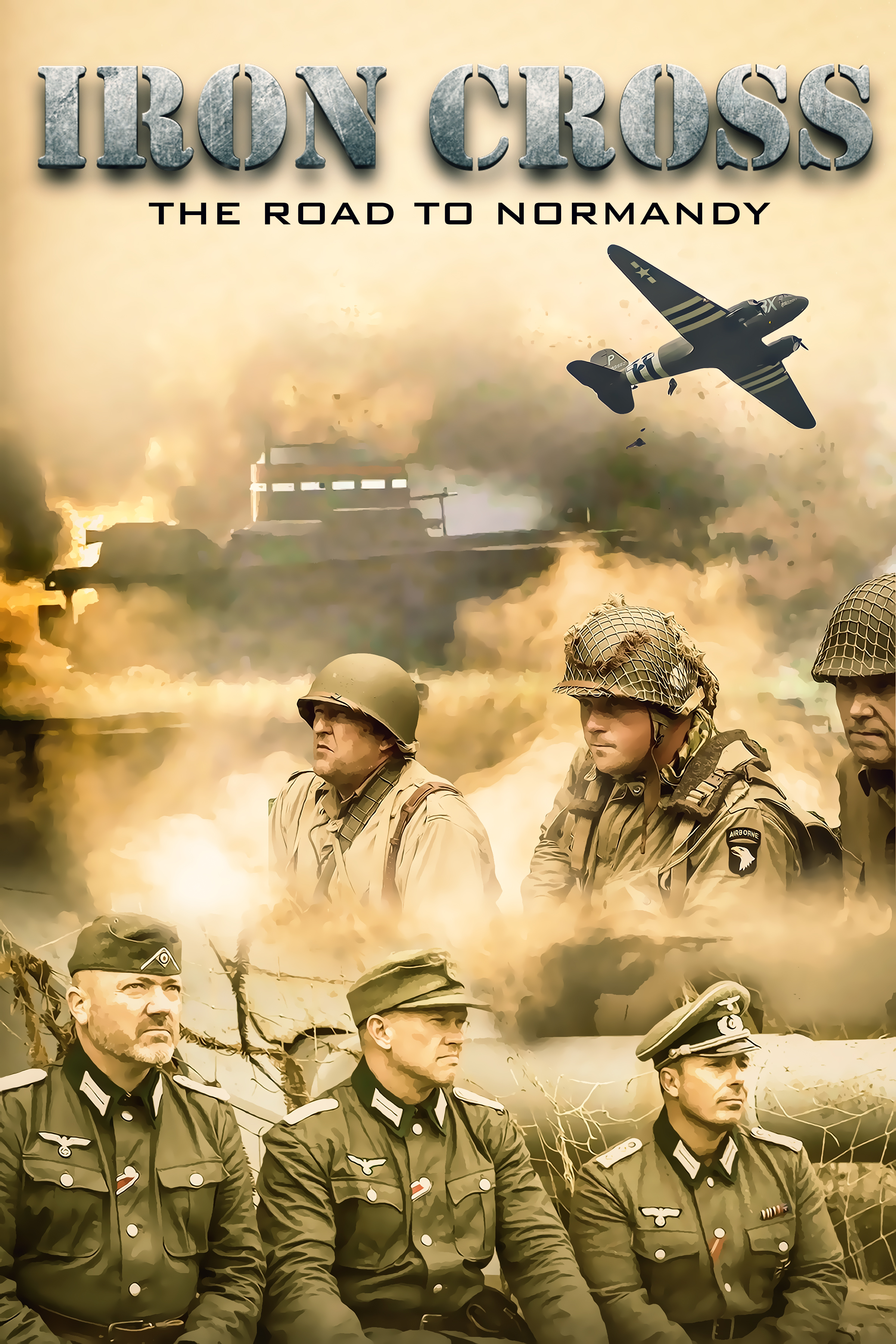 Iron Cross The Road to Normandy (2022) 720p HDRip Hindi ORG Dual Audio Movie ESubs [1.2GB]