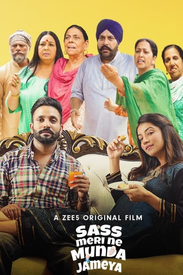 Sass Meri Ne Munda Jamya 2022 Punjabi Full Movie 480p ZEE5 HDRip ESubs 450MB Download