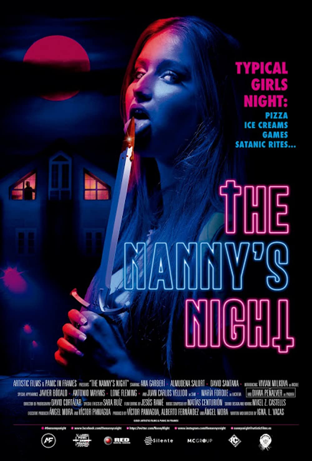 The Nannys Night 2022 English 720p HDRip ESub 800MB Download