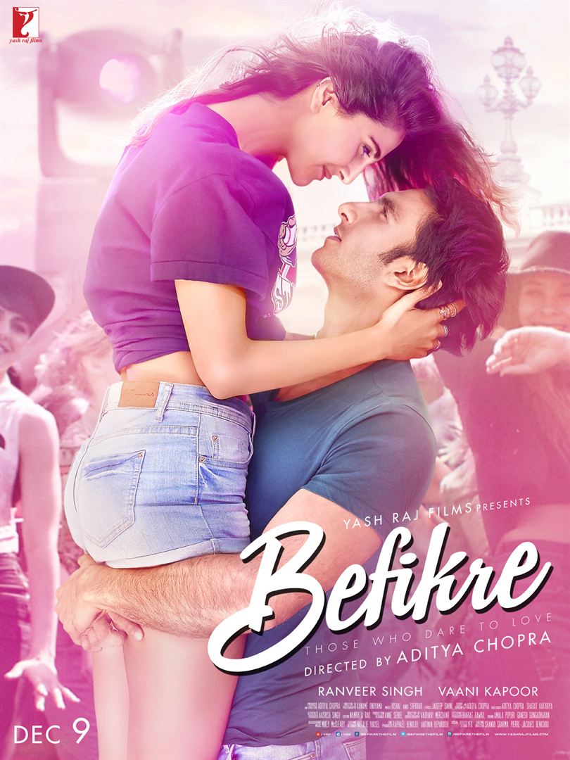 Befikre 2016 Hindi Full Movie 480p BluRay 400MB ESub Download 
