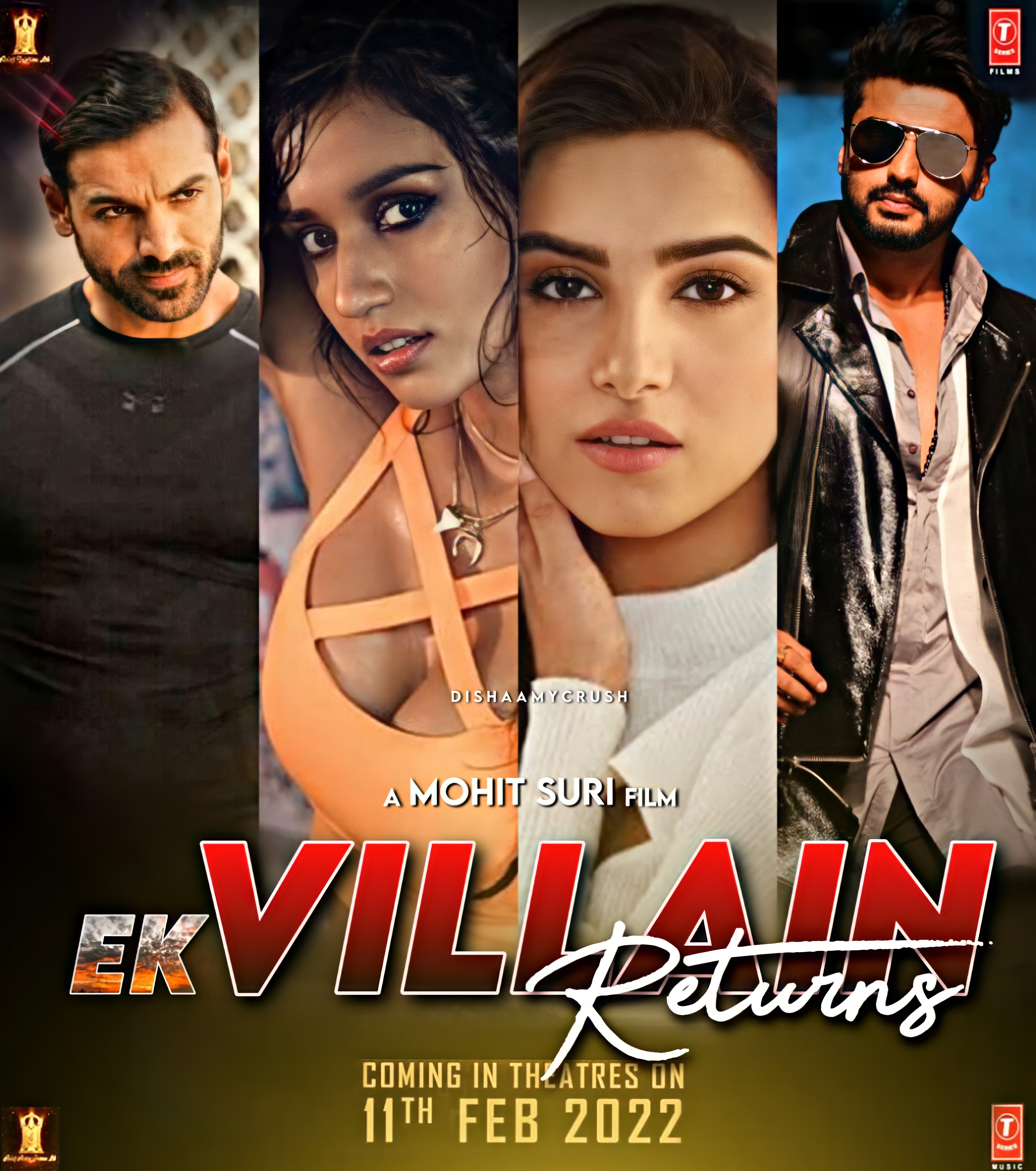 Ek Villain Returns (2022) 1080p HDRip Hindi Movie Official Trailer [80MB]