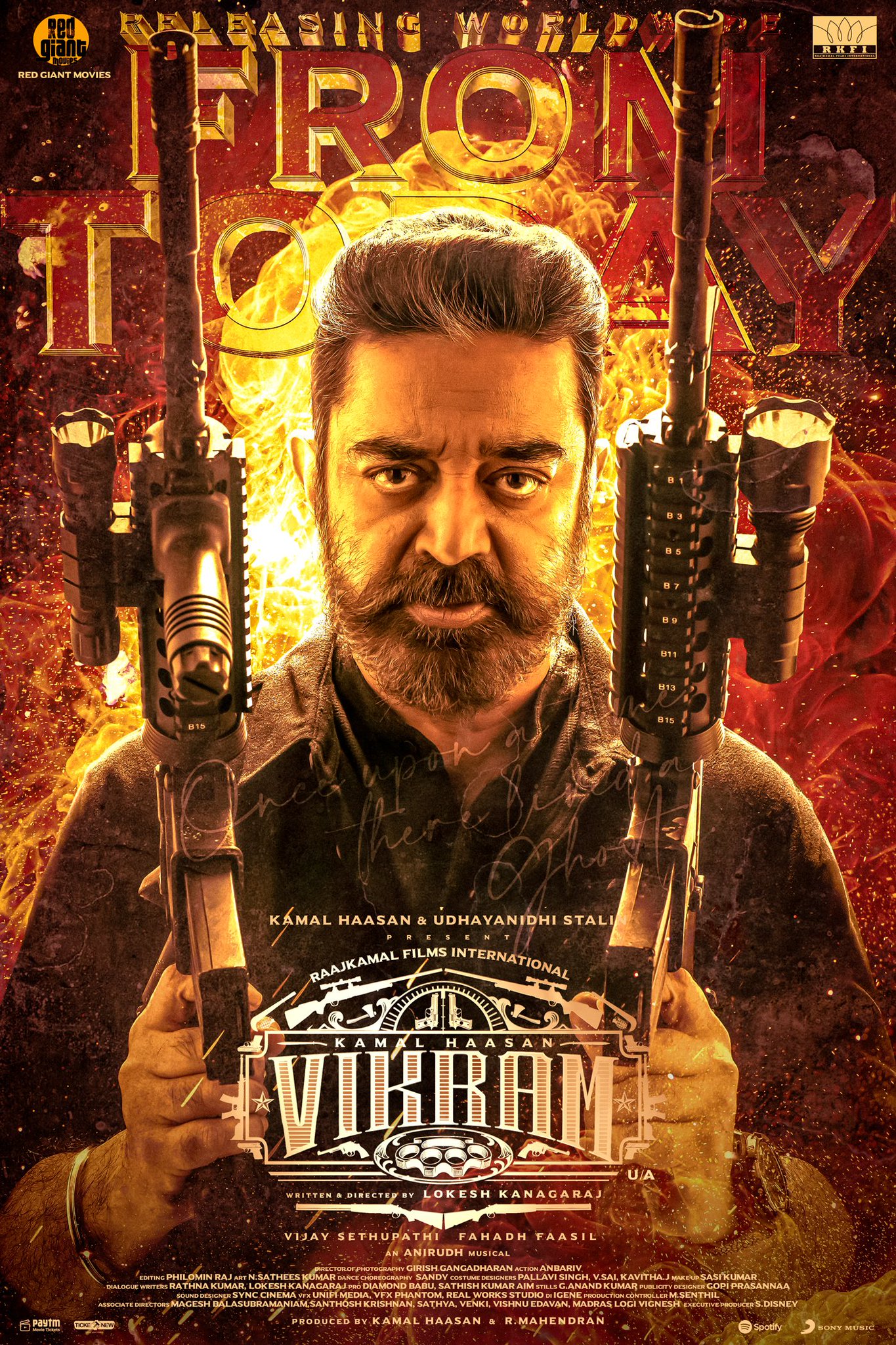 Vikram 2022 Tamil Movie 480p HDRip HC-ESub 400MB Download
