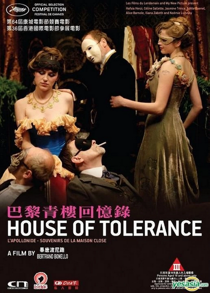 18+ House of Tolerance 2011 French 720p BluRay 1.2GB x264 AAC