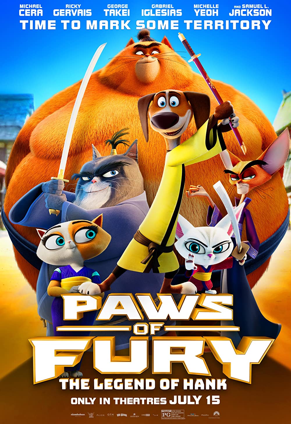 Paws of Fury The Legend of Hank 2022 English 1080p HDRip 1.4GB Download