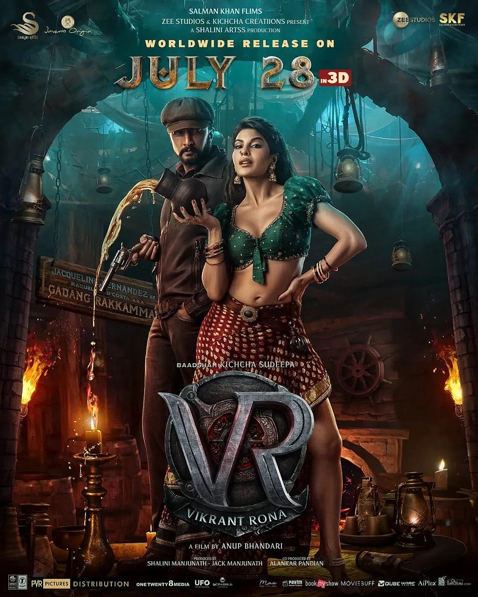 VR (Vikrant Rona) 2022 Hindi Movie 720p DVDScr 900MB Download