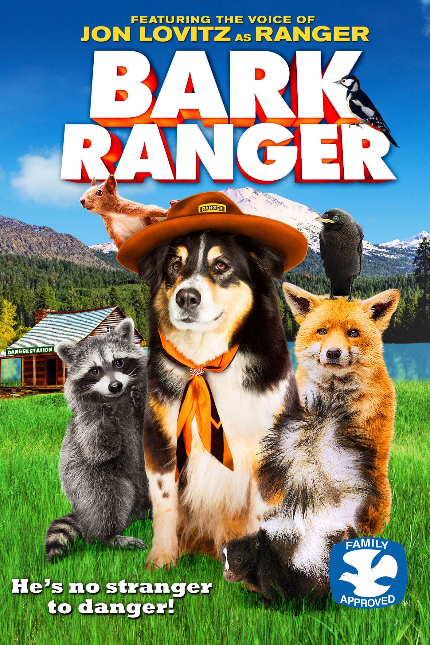 Bark Ranger (2015) 480p HDRip Hindi ORG Dual Audio Movie ESubs [300MB]