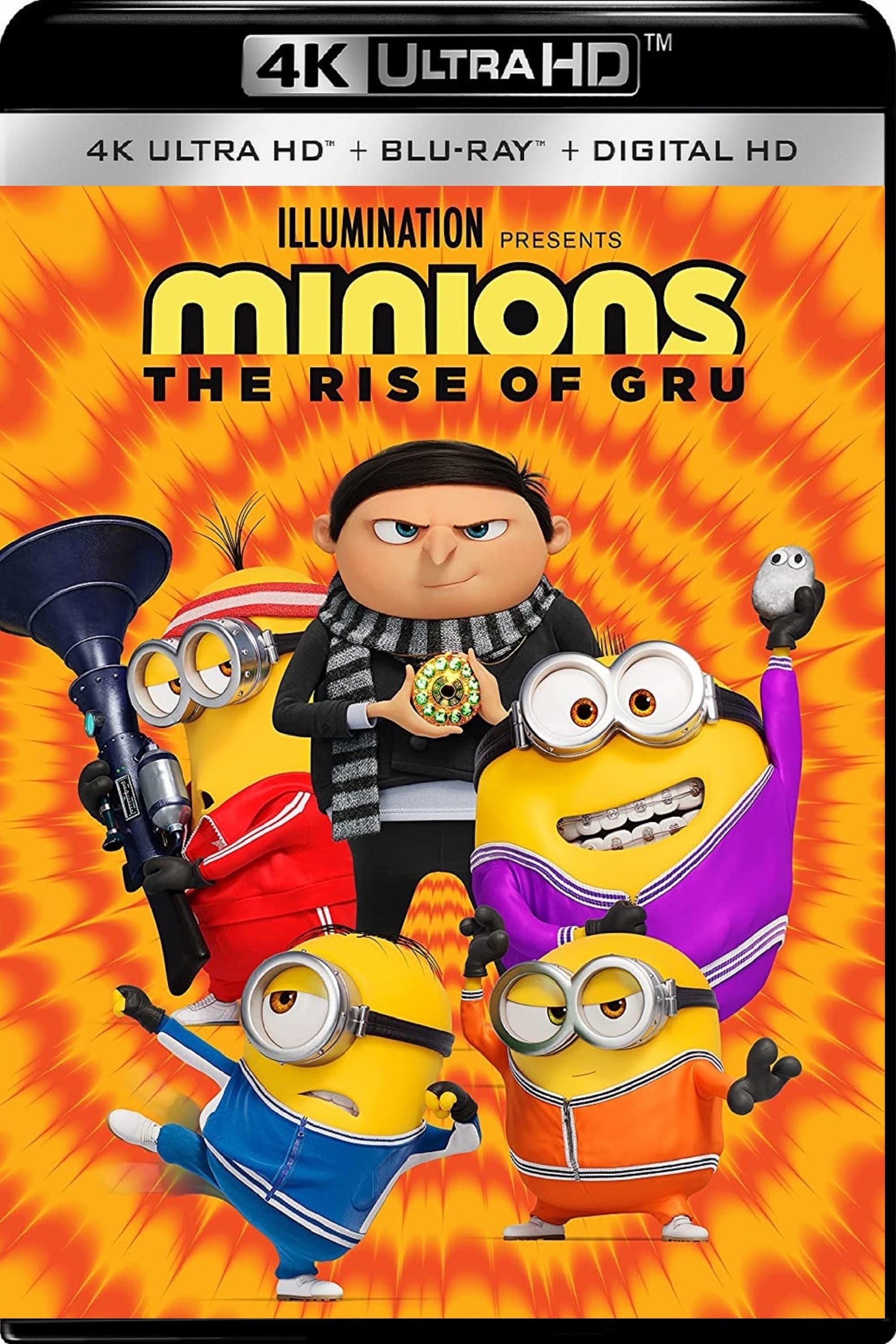 Minions The Rise of Gru (2022) 720p HDRip Hindi ORG Dual Audio Movie MSubs [600MB]