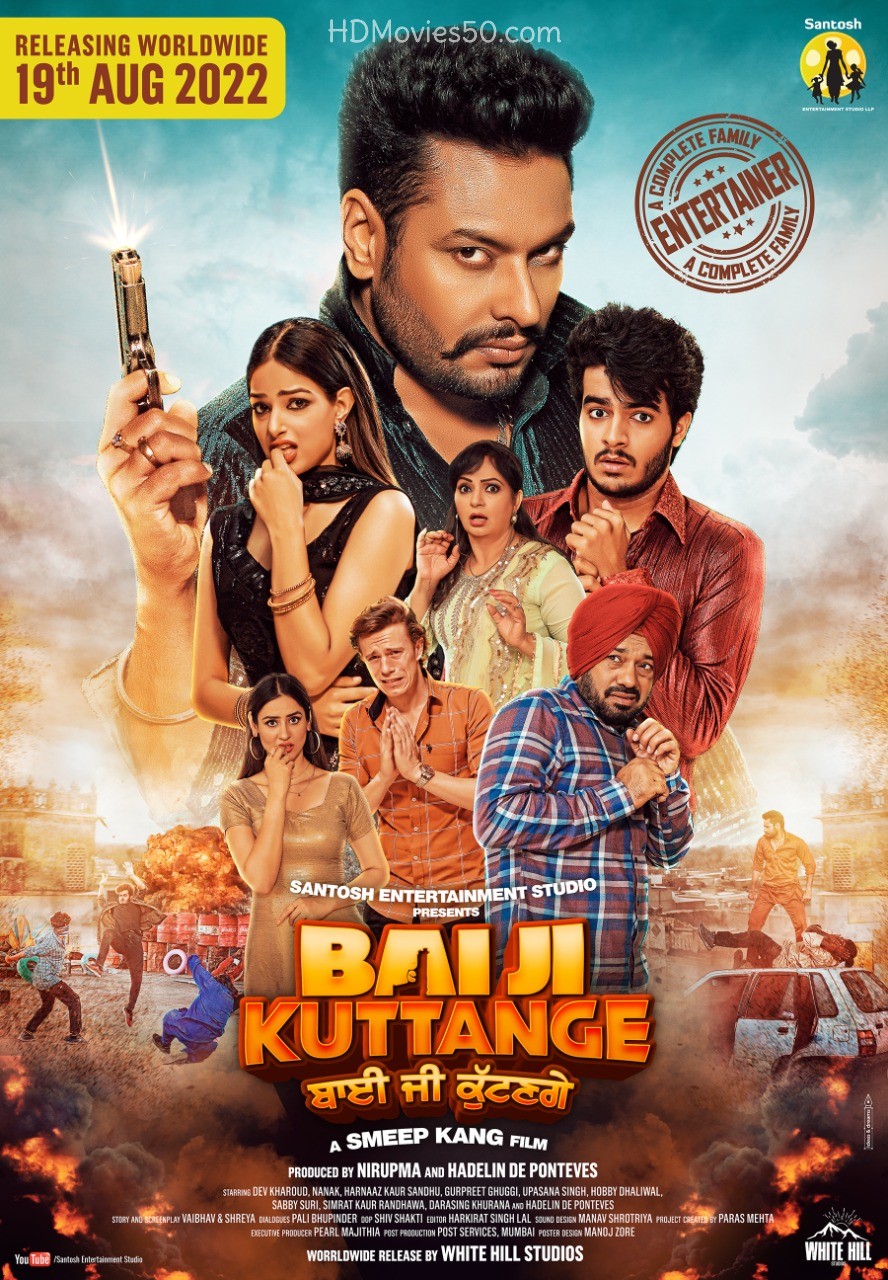 Download Bai Ji Kuttange 2022 Punjabi Movie 480p PreDVDRip 400MB
