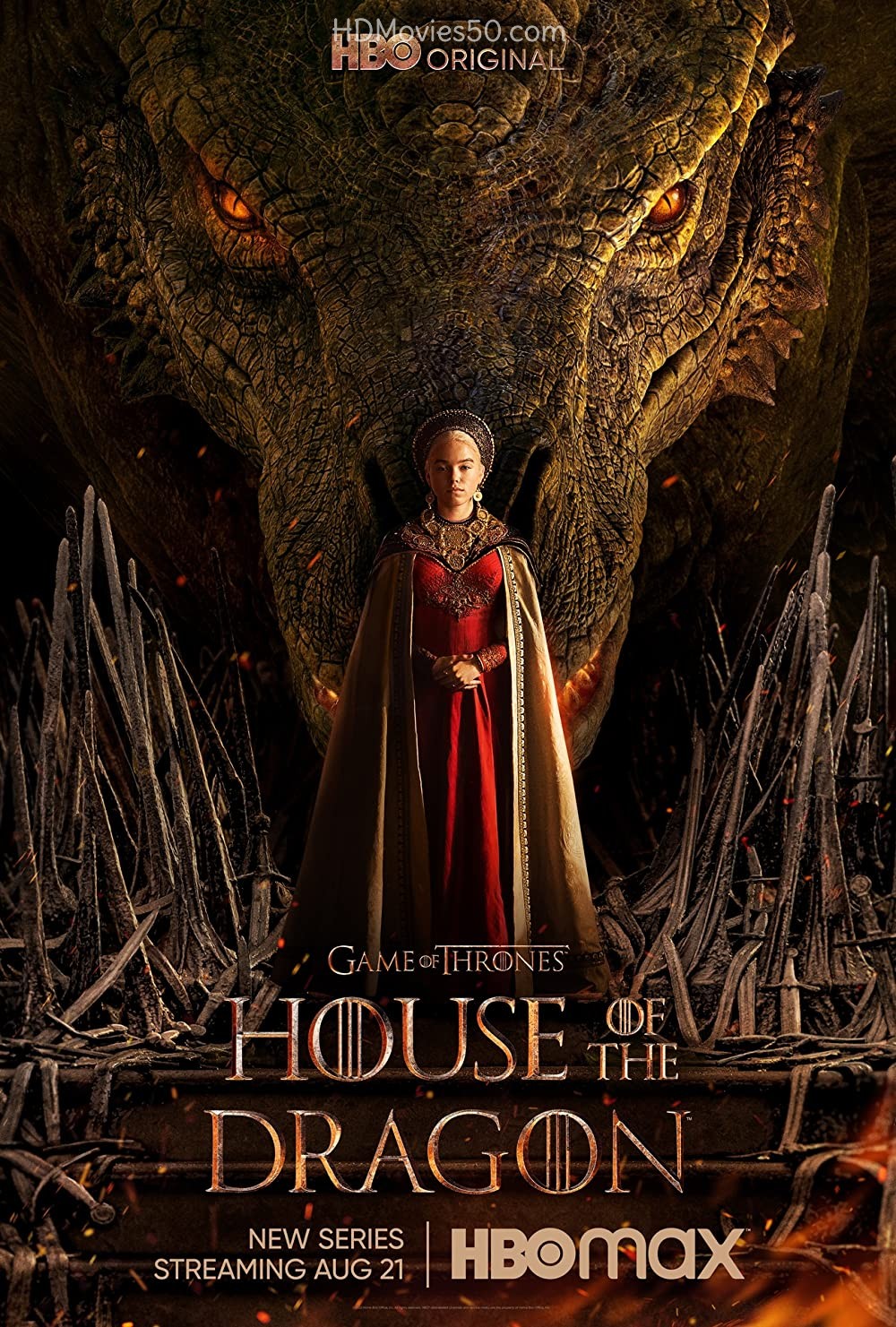 House Of The Dragon 2022 S01E06 English 720p HBOMAX HDRip ESub 300MB Download
