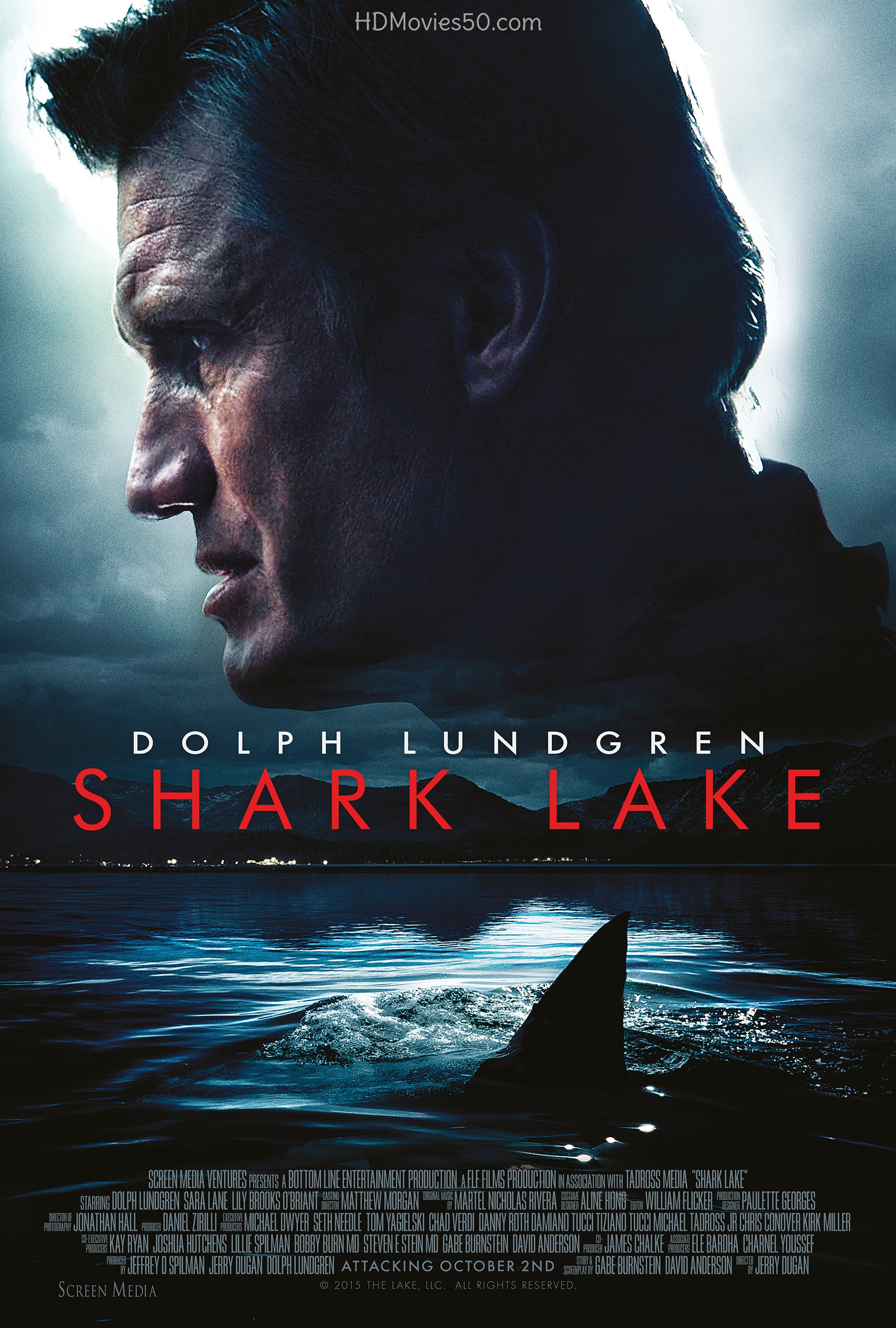 Shark Lake 2015 Hindi ORG Dual Audio 480p BluRay ESub 350MB Download