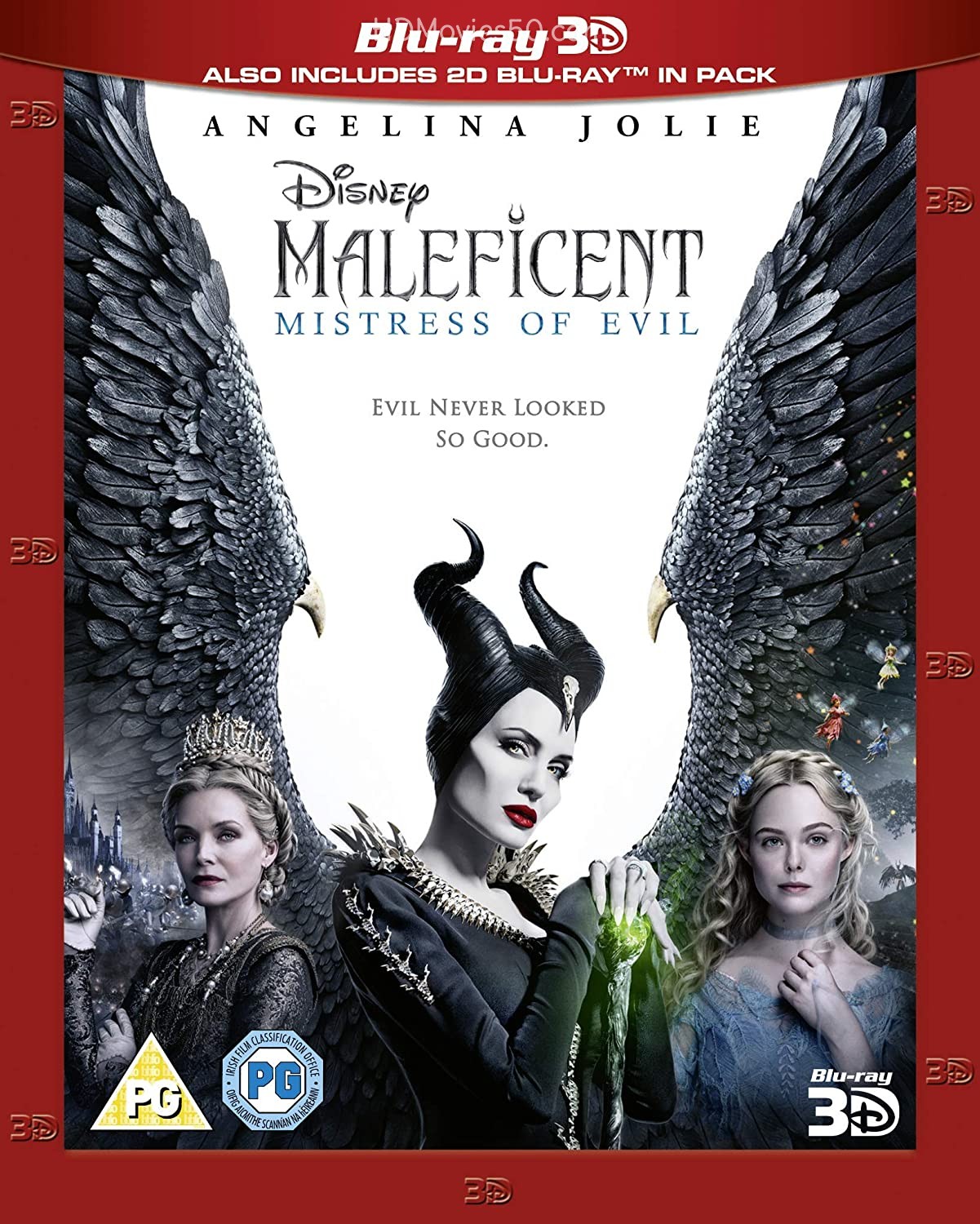 Maleficent Mistress of Evil 2019 3D Hindi ORG Dual Audio 720p BluRay ESub 915MB Download