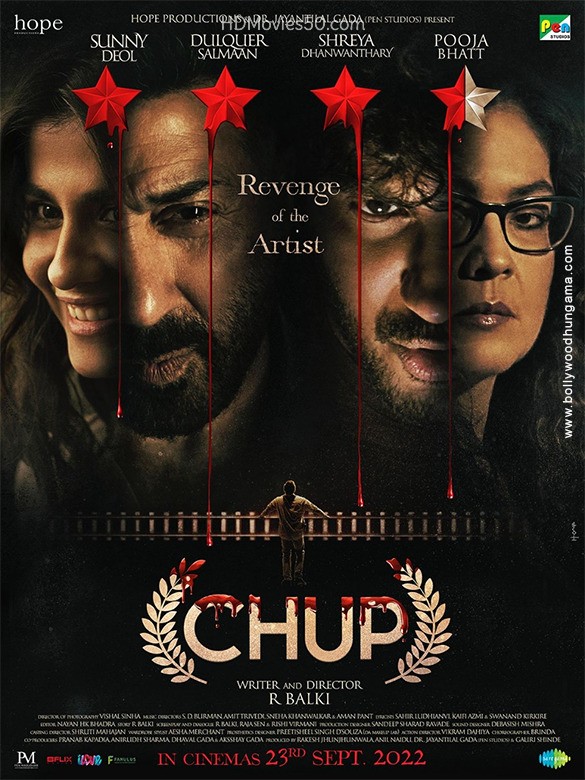 Chup! 2022 Hindi Movie Official Trailer 720p HDRip 15MB Download